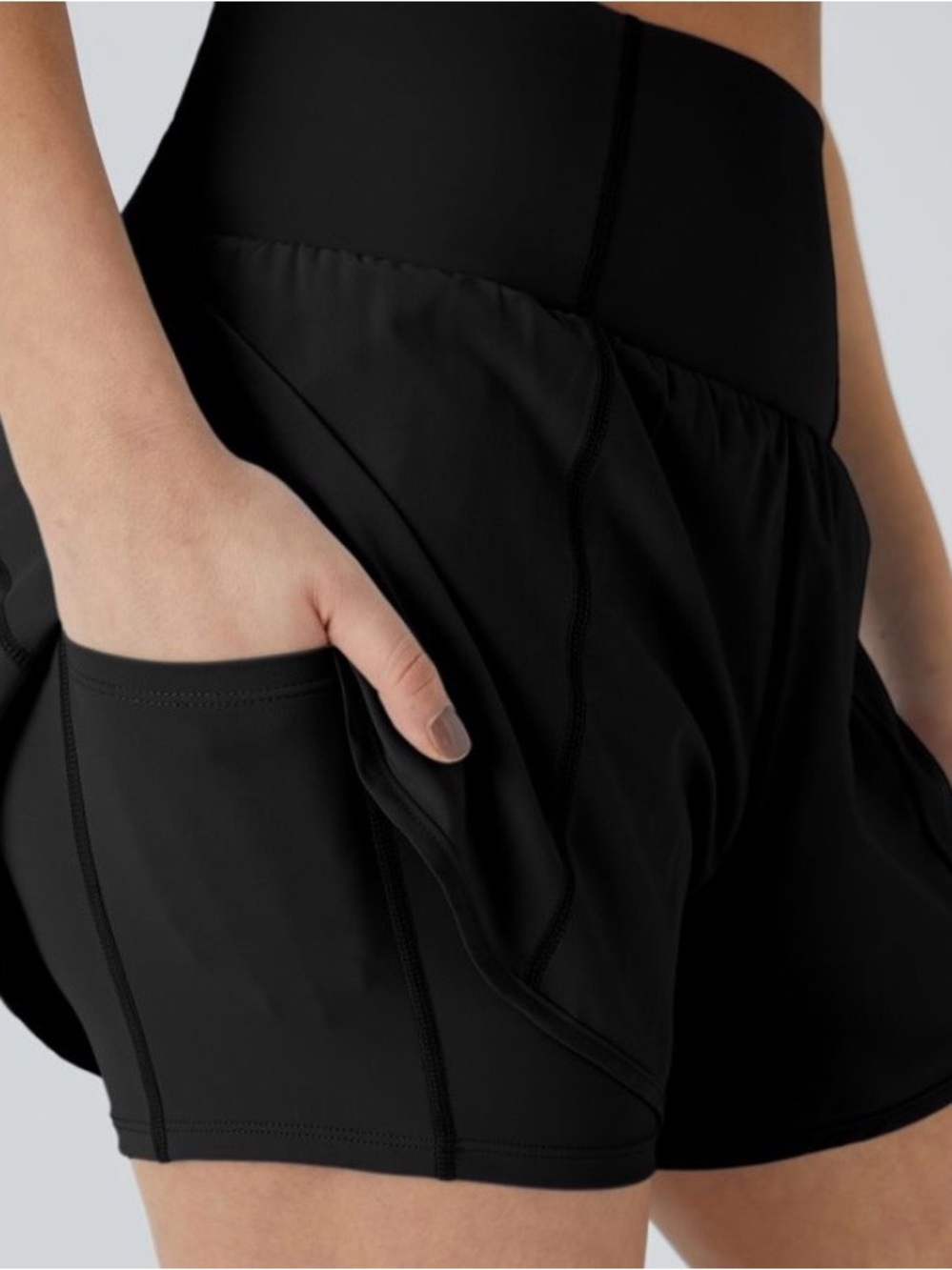 XLARGE. HALARA 2 In 1 RUNNING SHORTS 4.5” - Picture 5 of 11